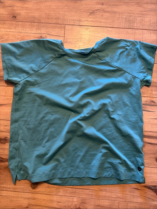 Prana Tops - Prana Teal Short Sleeve Relaxed Top